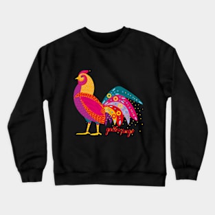 Cock of fire - Chinese Horoscope Crewneck Sweatshirt